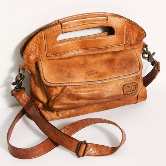 Bed Stu Handbags - Bed Stu Greenway Crossbody Bag - Tan